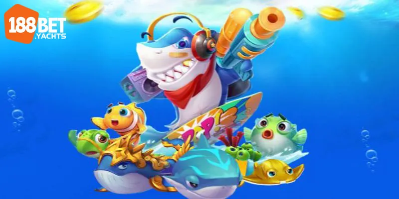 Bắn cá nổ hũ: Hòa mình đại dương giải trí rinh jackpot khủng