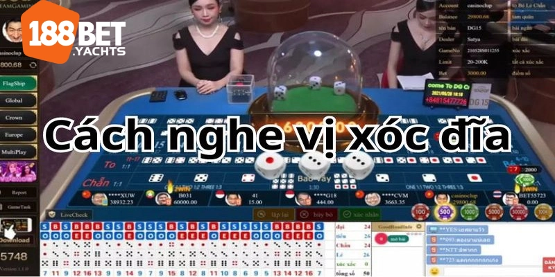Nghe vị xóc đĩa: Bí kíp dự đoán kết quả chuẩn từ cao thủ 2 nghe vị xóc đĩa 188bet