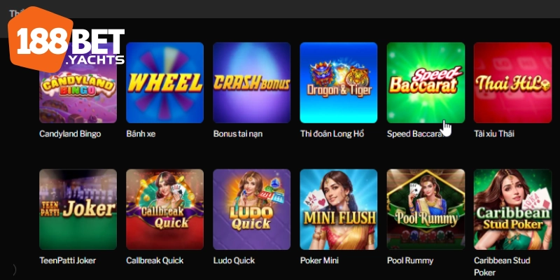 Game đổi thưởng 188BET